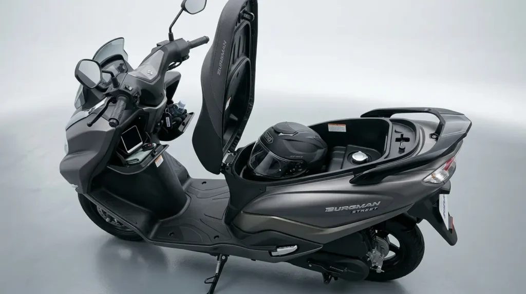 Suzuki Burgman Street New Model (2026): Price, Features, Mileage & Real-World Insights 3 suzuki burgman street new model