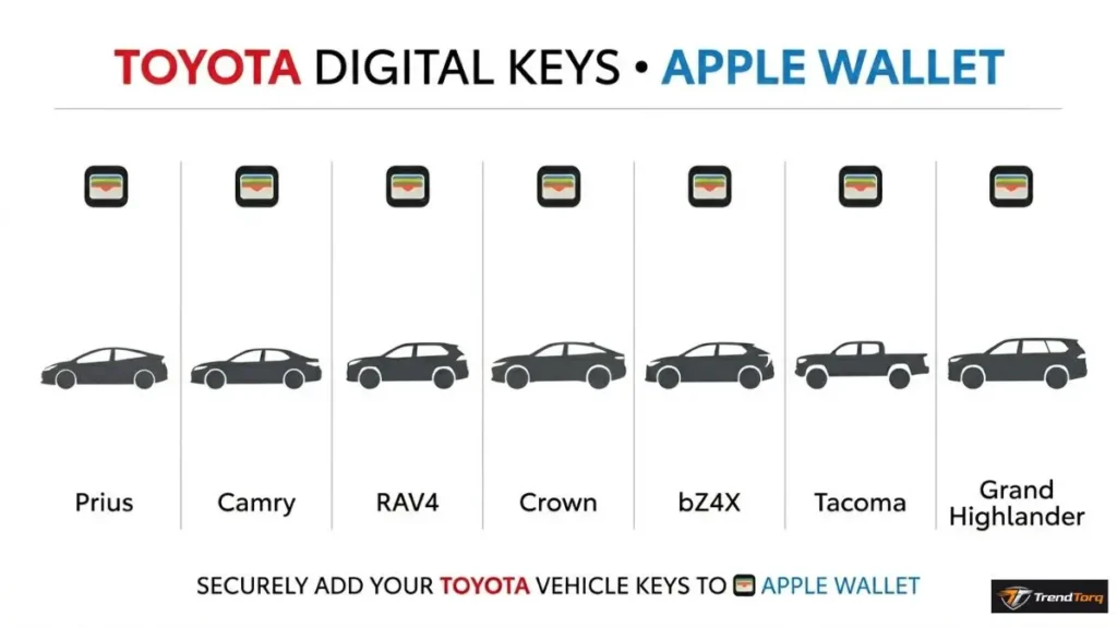 Toyota Apple Wallet Car Keys in 2026