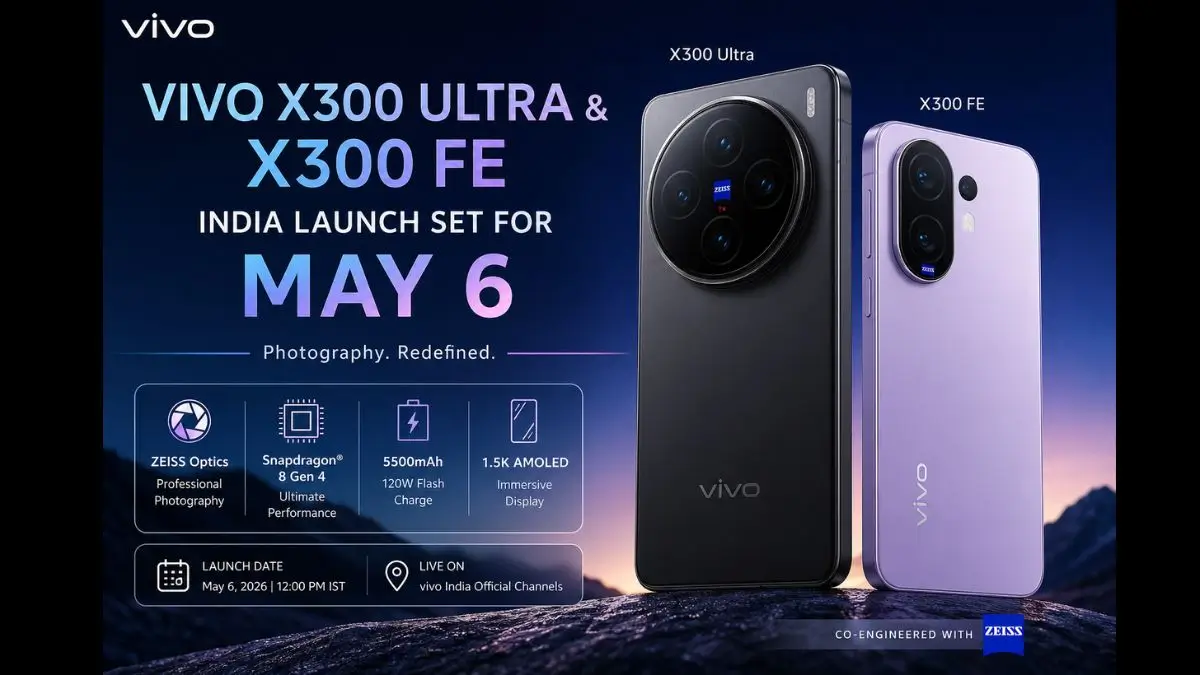 Vivo X300 Ultra and X300 FE India Launch