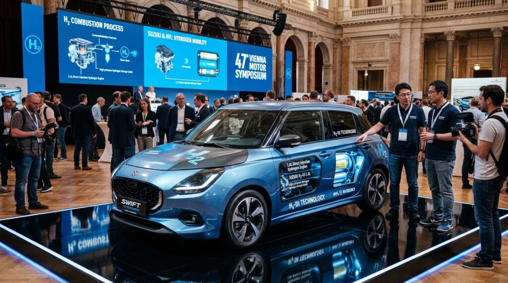 Suzuki Swift hydrogen engine