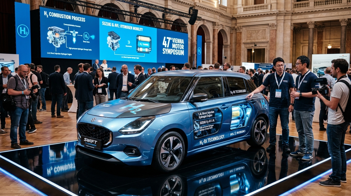 Suzuki Swift hydrogen engine