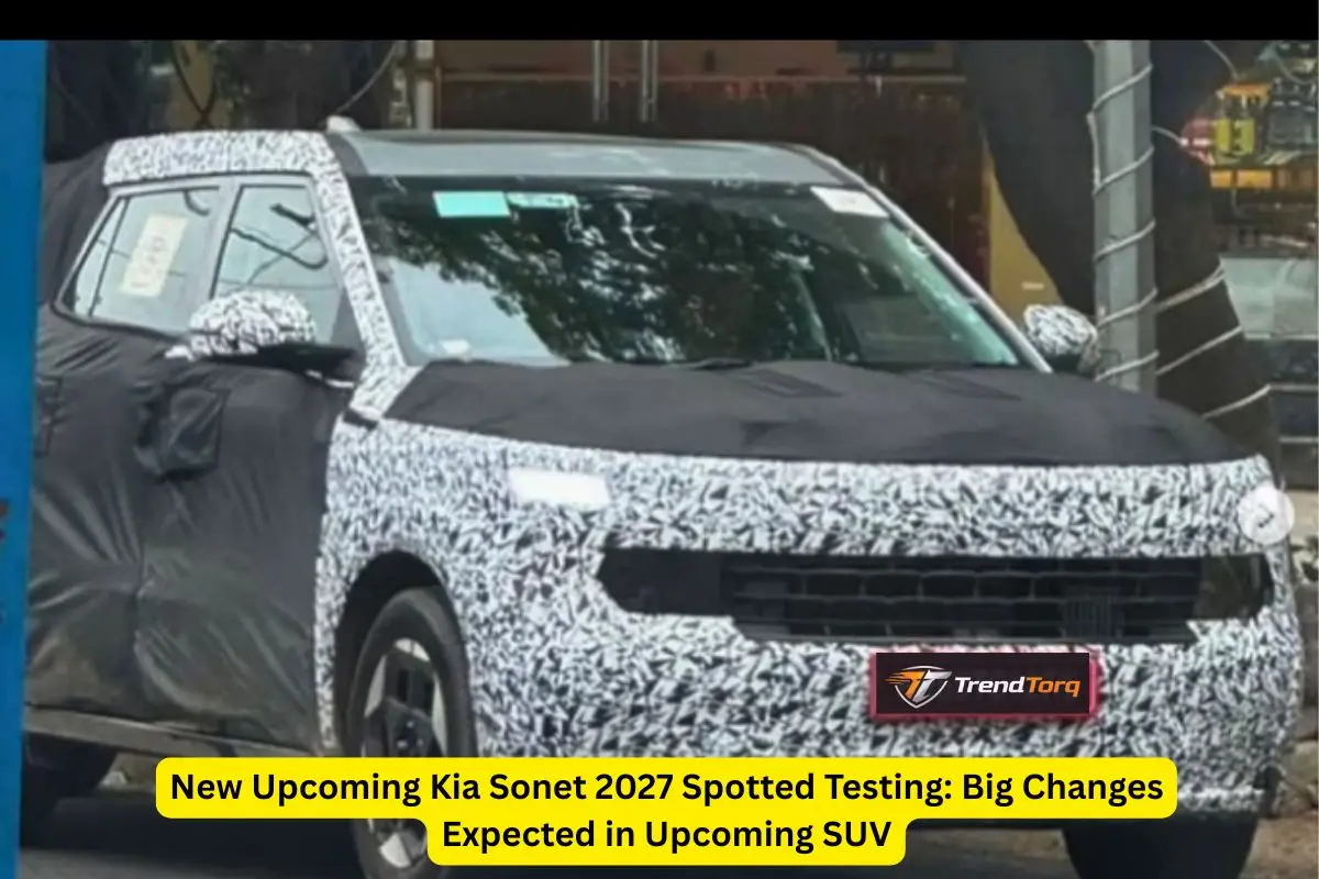 New Upcoming Kia Sonet 2027 Spotted Testing