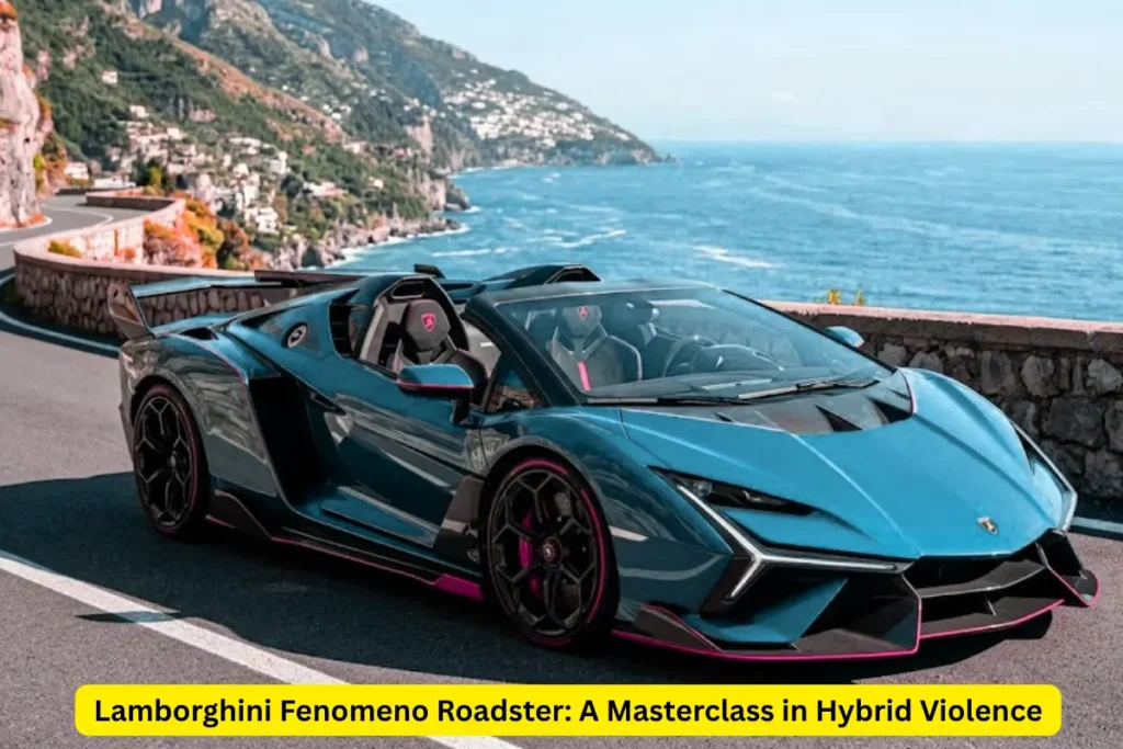 Lamborghini Fenomeno Roadster: 1080HP Specs & Full Carbon Mastery 1 Lamborghini Fenomeno Roadster:
